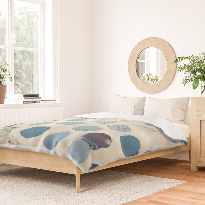 Half Brown Duvet Cover Gallery Image 2