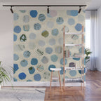 Half Brown Wall Mural Gallery Image 1