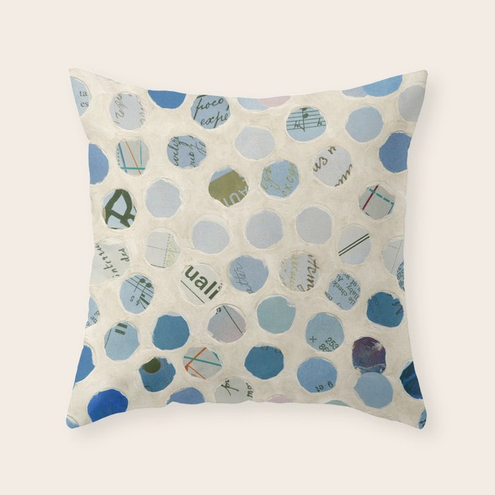 Half Brown Throw Pillow Gallery Image 6