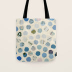 Half Brown Tote Bag Gallery Image 1