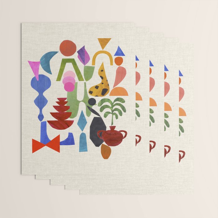Cleaning House Wrapping Paper Gallery Image 3