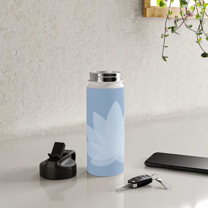 Lotus Flower Minimalism X Water Bottle Gallery Image 4