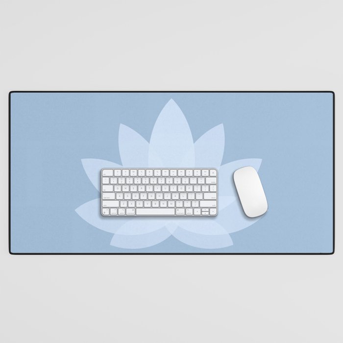 Lotus Flower Minimalism X Desk Mat Gallery Image 1