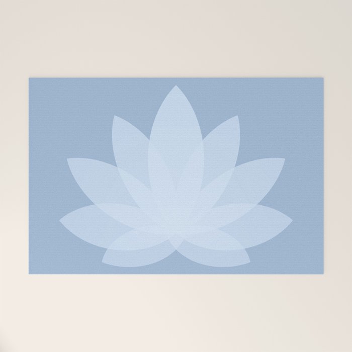 Lotus Flower Minimalism X Welcome Mat Gallery Image 1