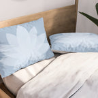 Lotus Flower Minimalism X Pillow Sham Gallery Image 2