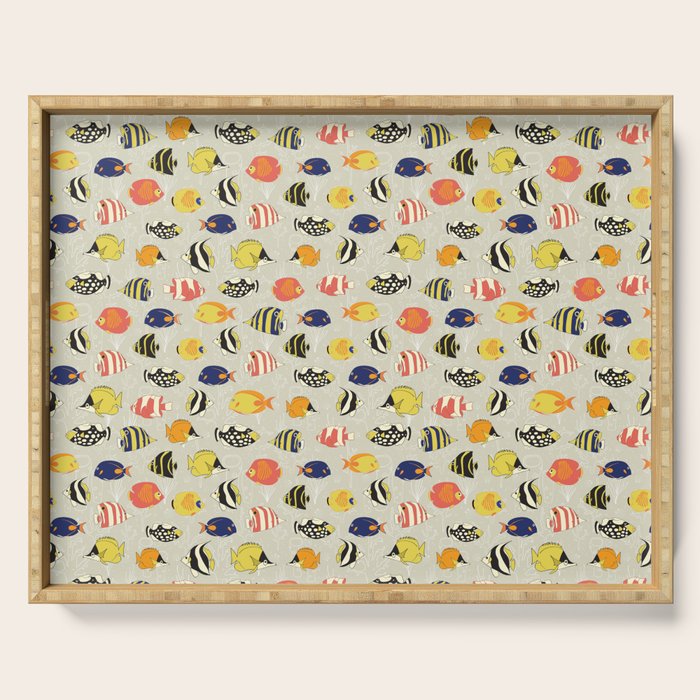 Tropical Reef Fish Serving Tray Gallery Image 1