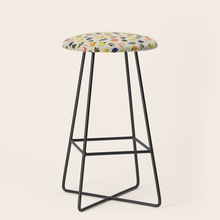 Tropical Reef Fish Stool Gallery Image 1