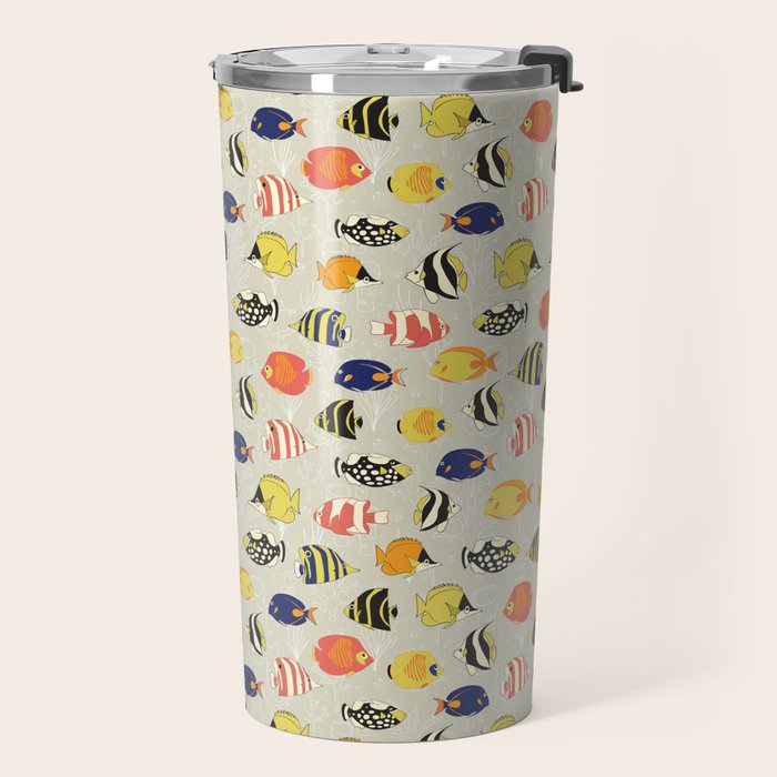 Tropical Reef Fish Travel Mug Gallery Image 2