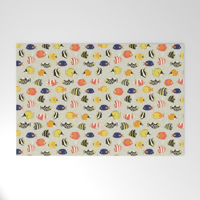 Tropical Reef Fish Welcome Mat Gallery Image 1