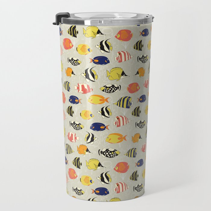 Tropical Reef Fish Travel Mug Gallery Image 3
