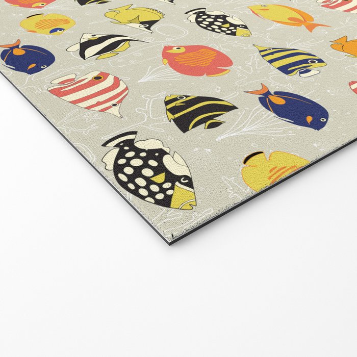 Tropical Reef Fish Welcome Mat Gallery Image 2