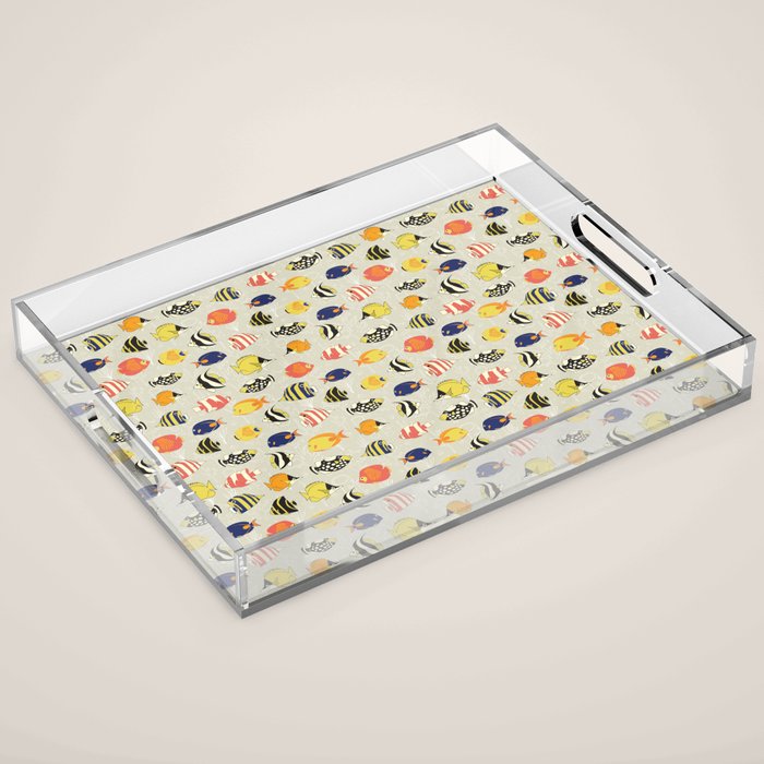 Tropical Reef Fish Acrylic Tray Gallery Image 1