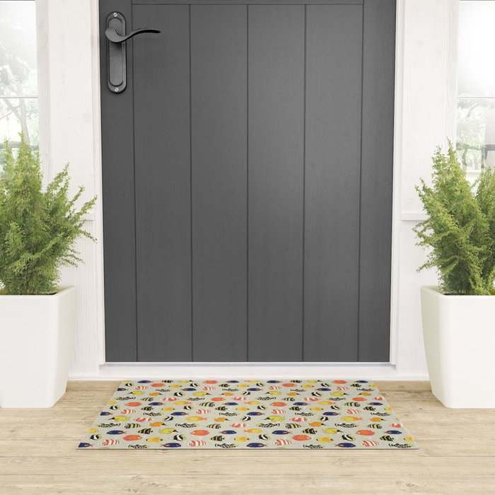 Tropical Reef Fish Welcome Mat Gallery Image 3