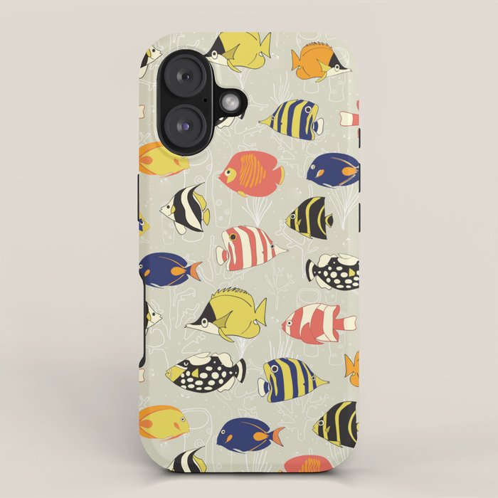 Tropical Reef Fish iPhone Case Gallery Image 1