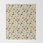 Tropical Reef Fish Throw Blanket Gallery Image 2