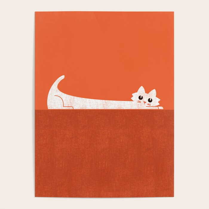 Mark's Superpower: cat Superstretch Poster Gallery Image 4
