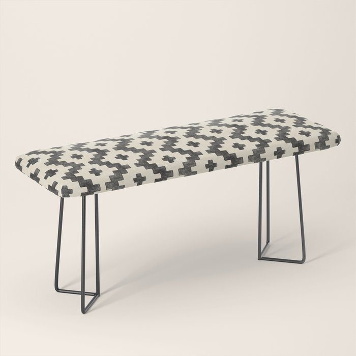 Taos - black and alabaster Bench Gallery Image 1