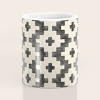 Taos - black and alabaster Coffee Mug Gallery Image 4
