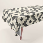Taos - black and alabaster Tablecloth Gallery Image 1