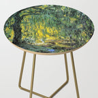 Weeping Willow by Claude Monet Side Table Gallery Image 2