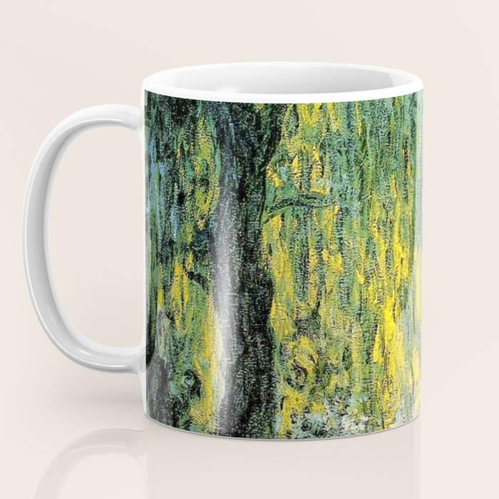 Weeping Willow by Claude Monet Coffee Mug Gallery Image 3