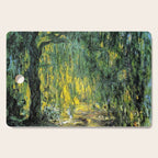 Weeping Willow by Claude Monet Cutting Board Gallery Image 1