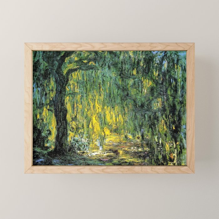 Weeping Willow by Claude Monet Mini Art Print Gallery Image 1