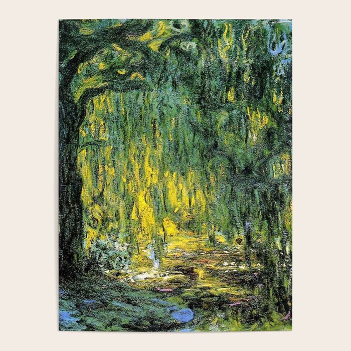 Weeping Willow by Claude Monet Poster Gallery Image 4