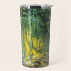 Weeping Willow by Claude Monet Travel Mug Gallery Image 1