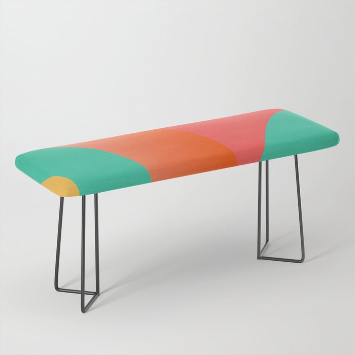 Abstract Geometric Shapes 218 Bench Gallery Image 1