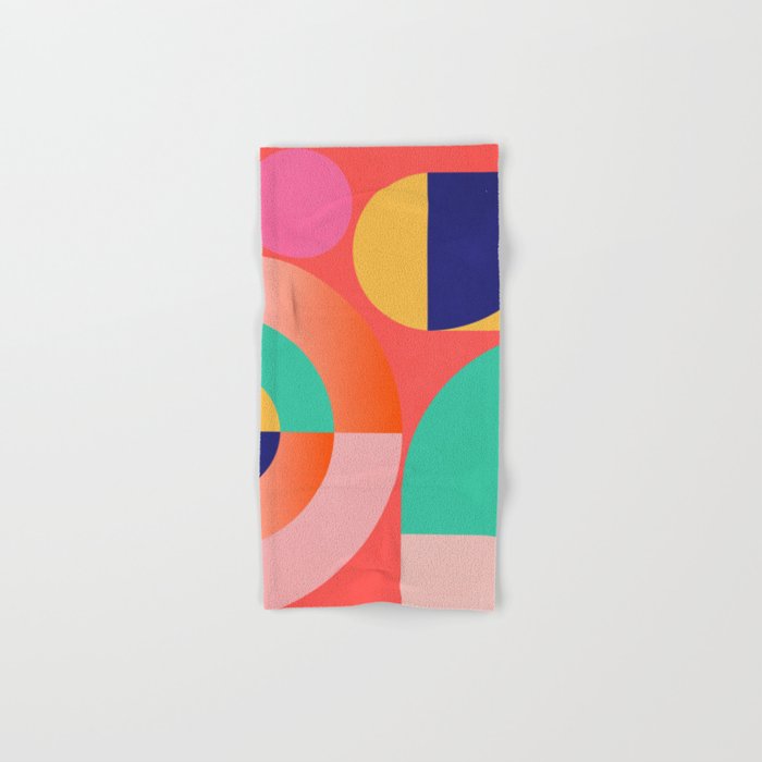 Abstract Geometric Shapes 218 Bath Towel Gallery Image 1