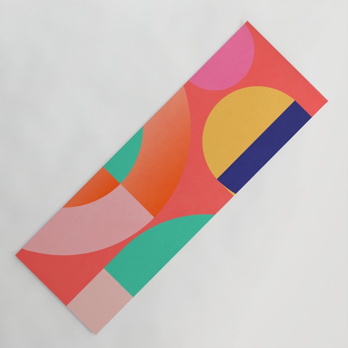 Abstract Geometric Shapes 218 Yoga Mat Gallery Image 1
