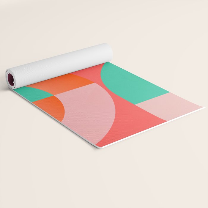 Abstract Geometric Shapes 218 Yoga Mat Gallery Image 2