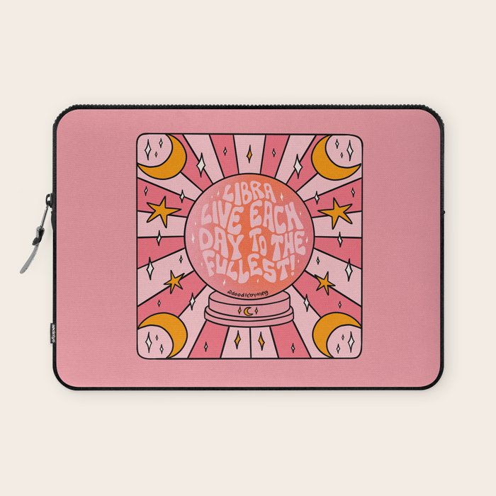 Libra Crystal Ball Laptop Sleeve Gallery Image 1