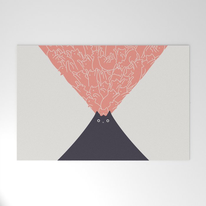 Cat Landscape 102: Vol-cat-no Welcome Mat Gallery Image 1