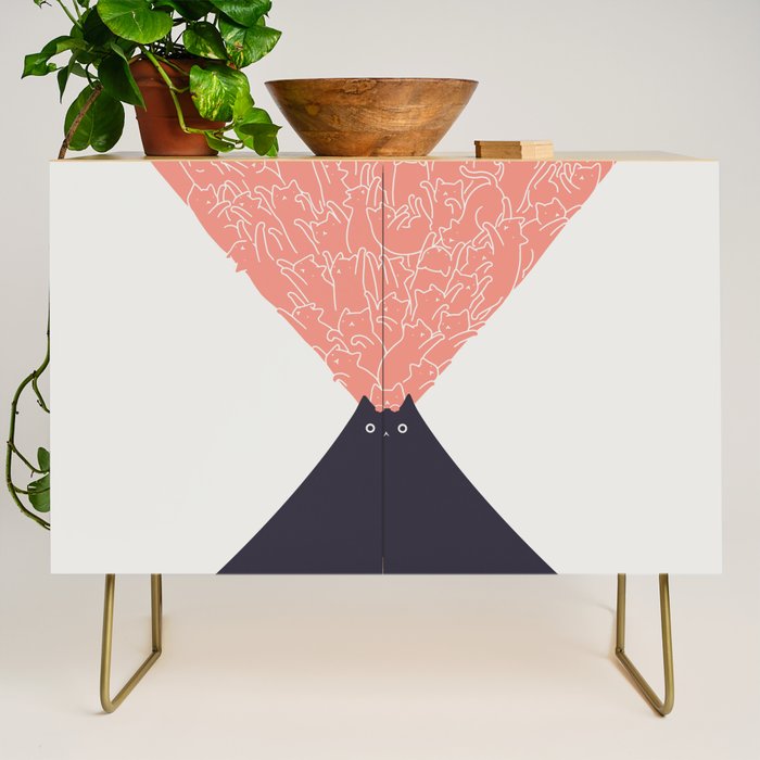 Cat Landscape 102: Vol-cat-no Credenza Gallery Image 1