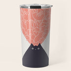 Cat Landscape 102: Vol-cat-no Travel Mug Gallery Image 1