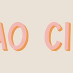 Ciao Hand Lettering Coffee Mug Gallery Image 2