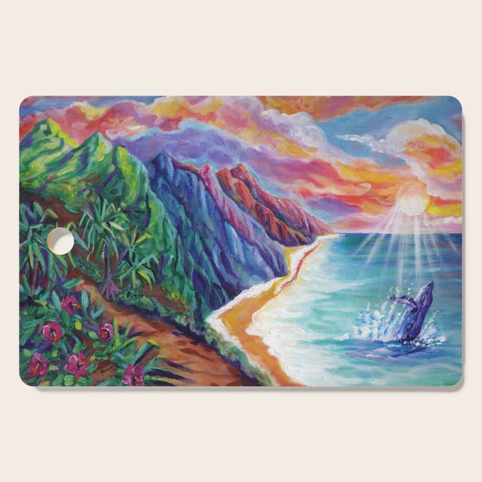 A Whale's Welcome Cutting Board Gallery Image 1