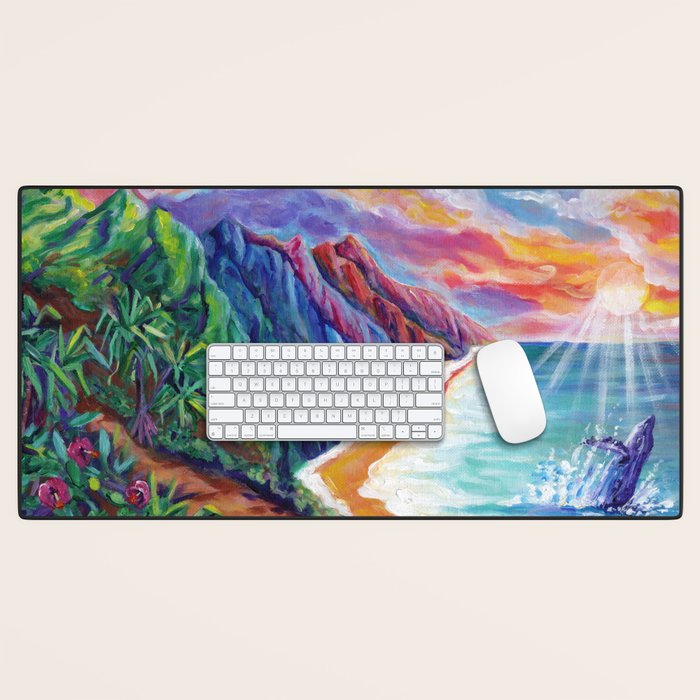 A Whale's Welcome Desk Mat Gallery Image 1