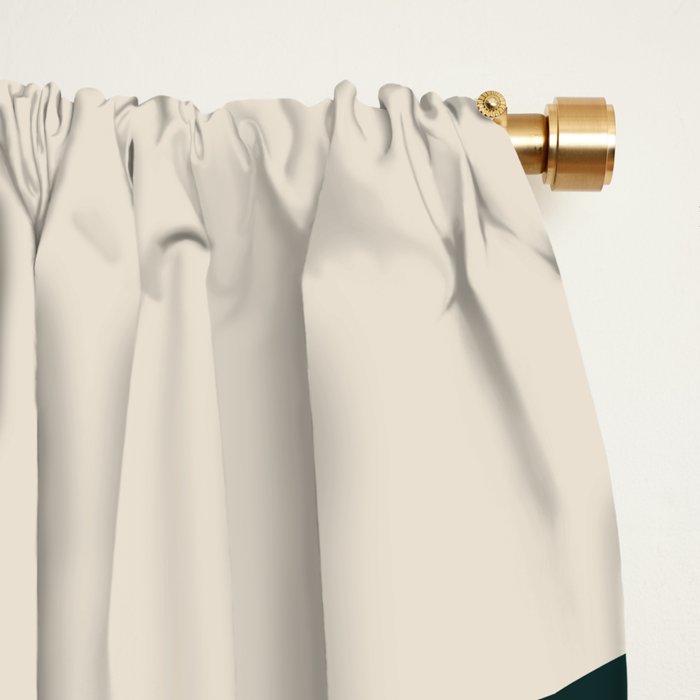 Modern Minimal Arch Abstract LXXXII Window Curtain Gallery Image 2