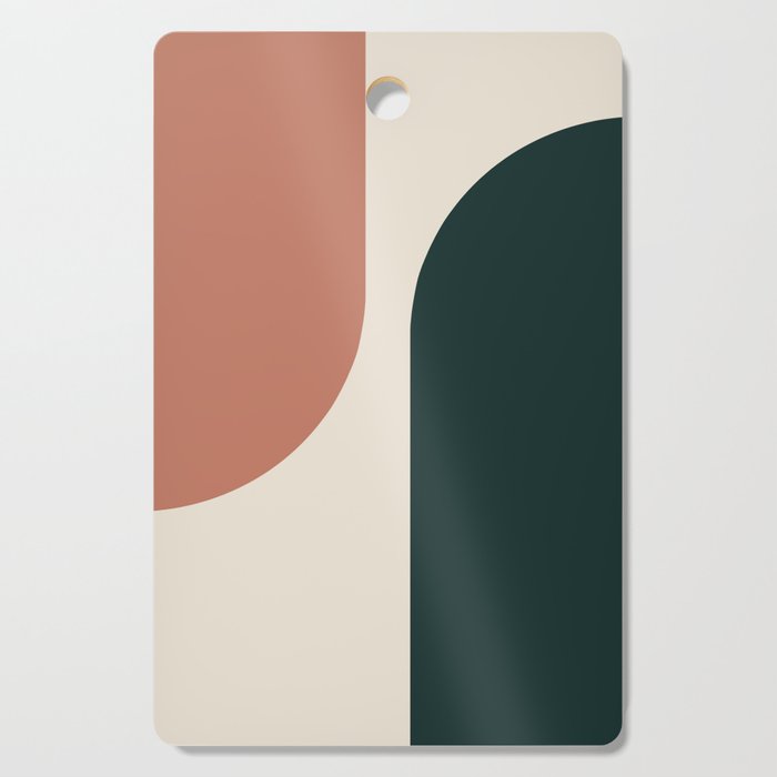 Modern Minimal Arch Abstract LXXXII Cutting Board Gallery Image 1