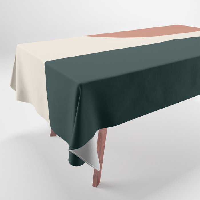 Modern Minimal Arch Abstract LXXXII Tablecloth Gallery Image 1