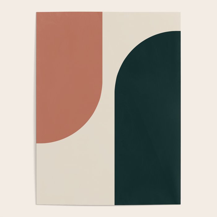 Modern Minimal Arch Abstract LXXXII Poster Gallery Image 4