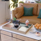 Modern Minimal Arch Abstract LXXXII Serving Tray Gallery Image 2