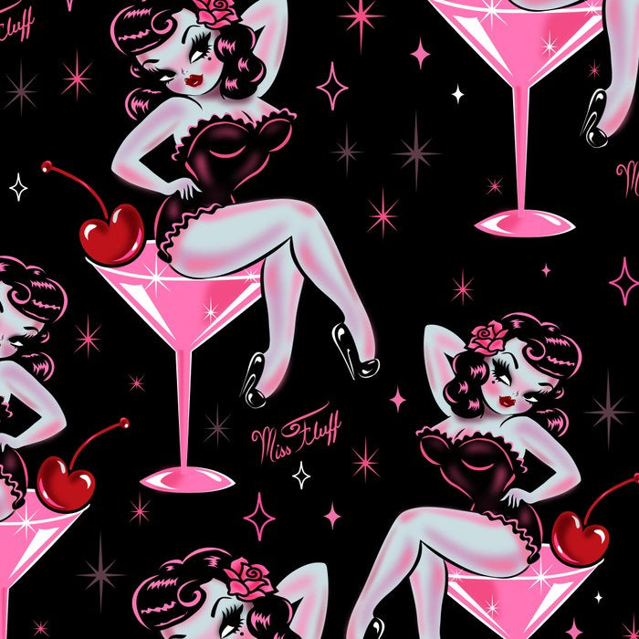 Cherry Martini Girl Coffee Mug Gallery Image 2