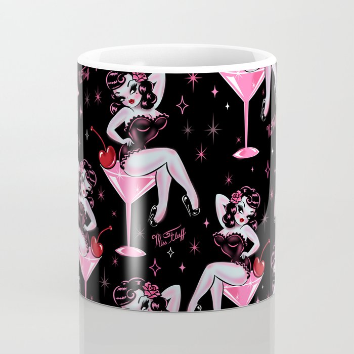 Cherry Martini Girl Coffee Mug Gallery Image 4