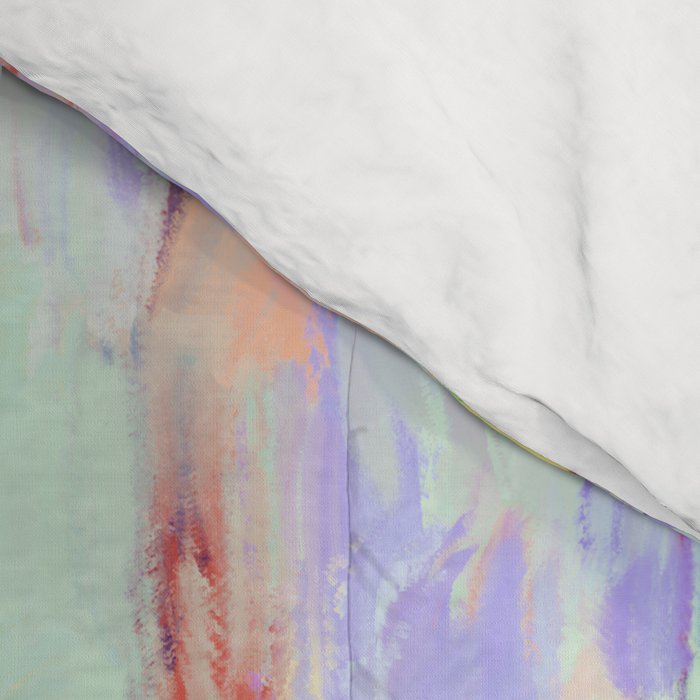 Artistic summer brushstrokes AS Comforter Gallery Image 4