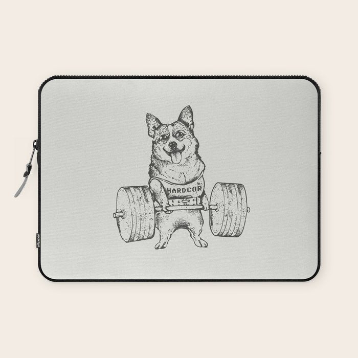 Corgi Lift Laptop Sleeve Gallery Image 1
