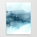 Calming Blue Ocean Flows Abstract Painting Notebook Gallery Image 4